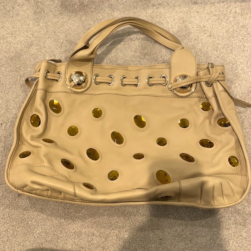 Versace handbag with jewels